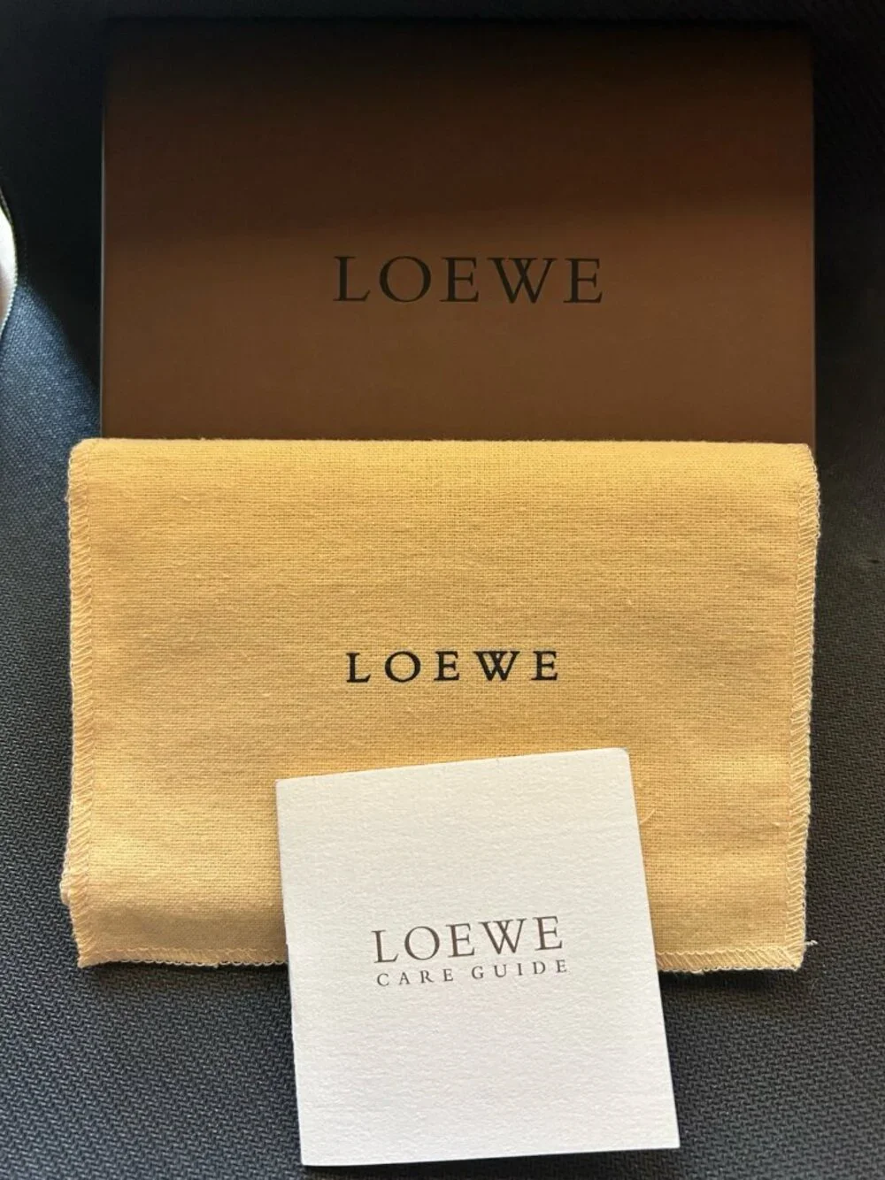 Loewe Leather Journal with Tassel Bookmark